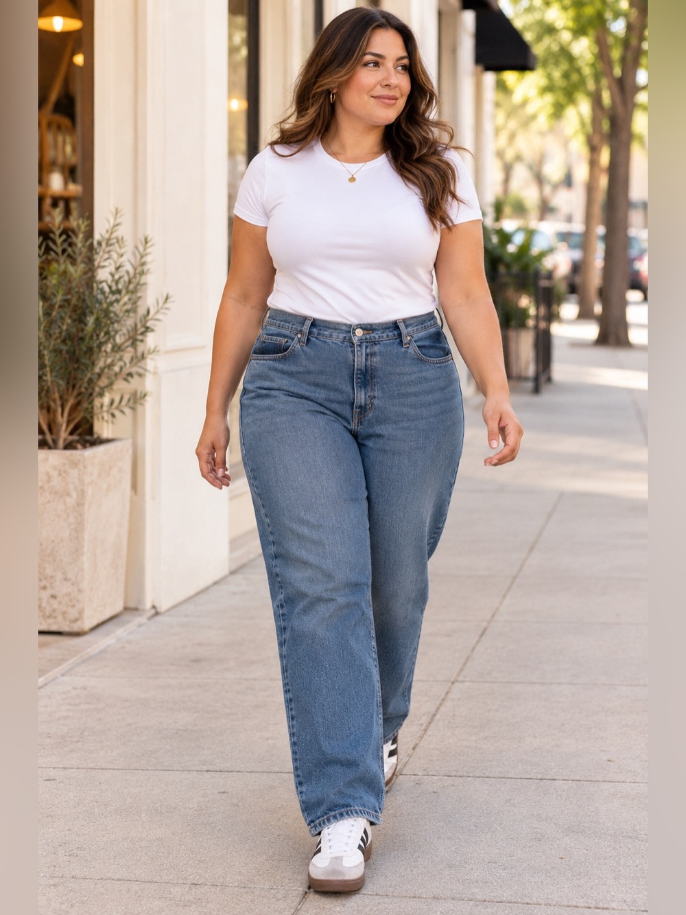 Levi’s 550 Relaxed Fit Jeans Women’s Size 18 Medium Wash Straight Leg Denim